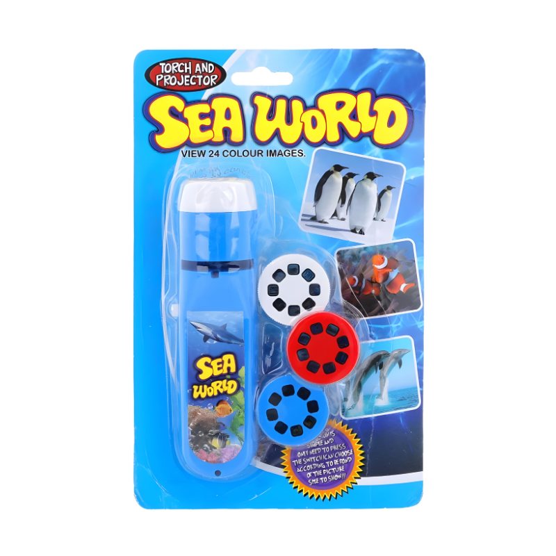 Story Projector Flashlight with Dinosaur, Animal & Space Themes