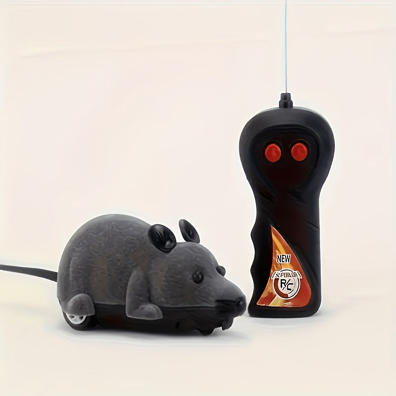 Lifelike Remote Rat Toy – Interactive Chasing Fun for Cats