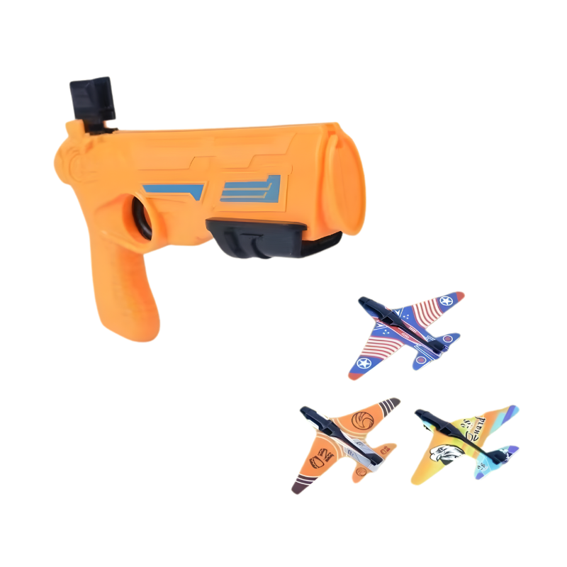 Plane Launcher Toy - Catapult Gun Range for Kids