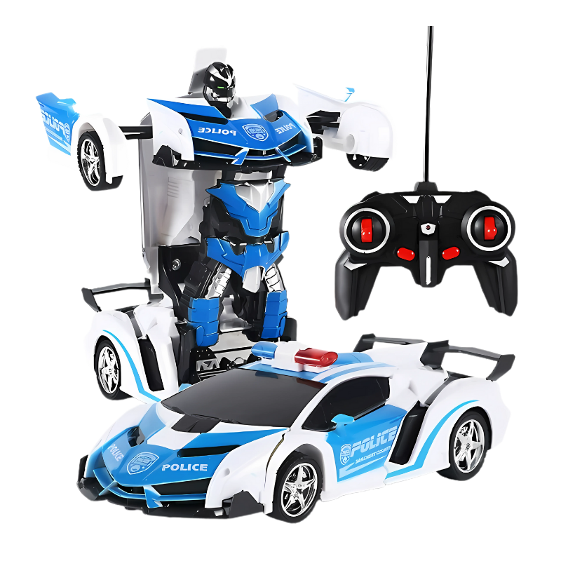 RC Robot Car Toy with Lights and Sounds