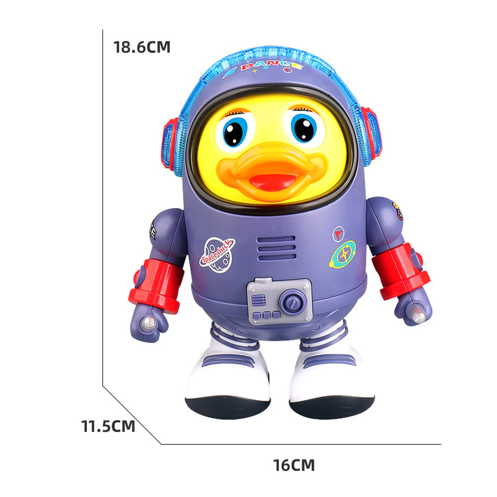 Pull-Along Duck Toy with Lights and Sounds - Robot Space Elements