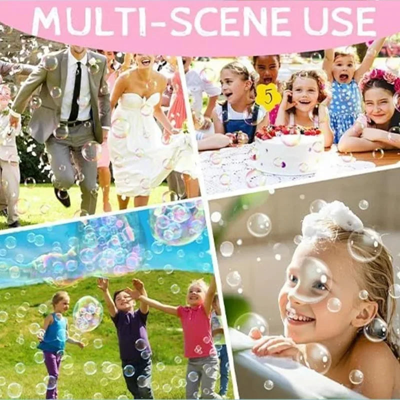 Magic Bubble Kit – Plant-Based Sensory Play with Gloves