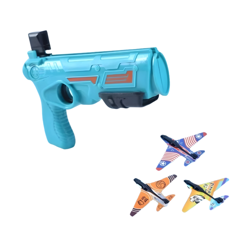 Plane Launcher Toy - Catapult Gun Range for Kids