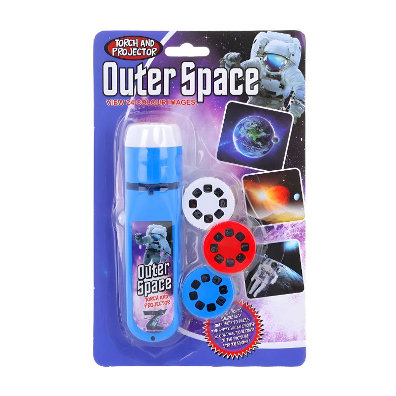 Story Projector Flashlight with Dinosaur, Animal & Space Themes