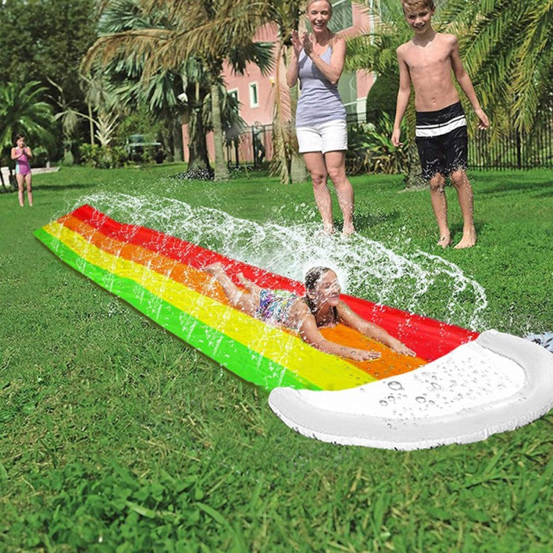 480cm Water Slide with Splash Pool – Garden Summer Fun