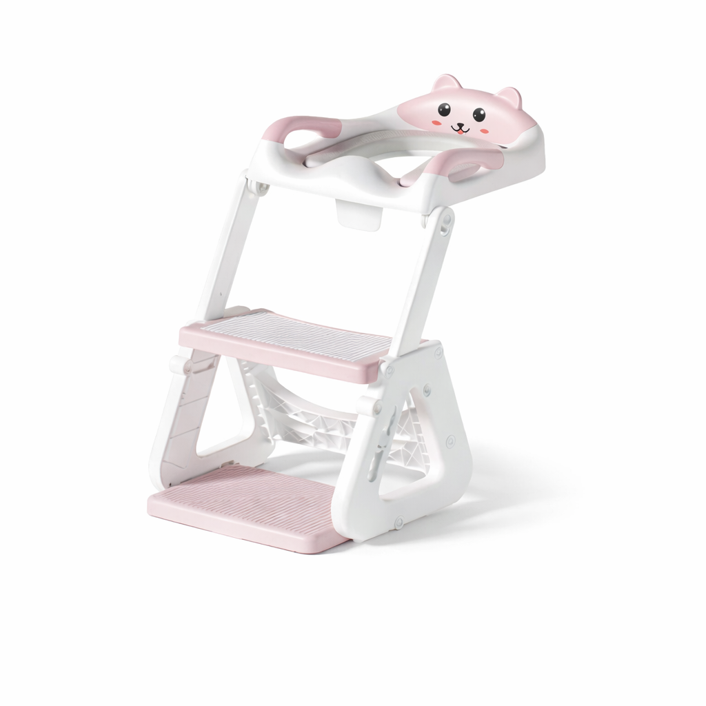 Adjustable Toddler Potty Seat – Universal Fit with Safety Ladder