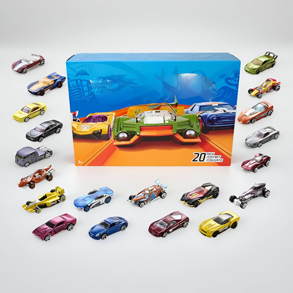 Die Cast Toy Cars Set – 1:64 Scale Detailed Vehicles for Kids