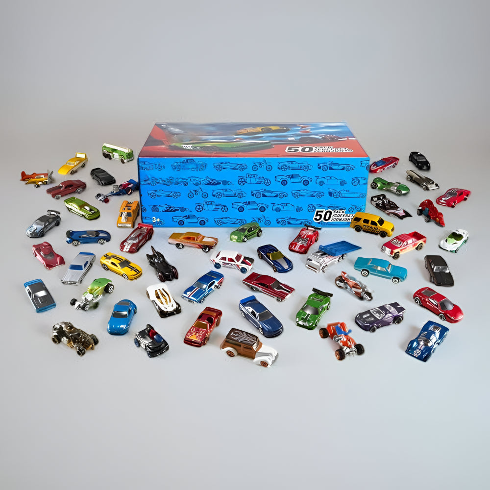 Die Cast Toy Cars Set – 1:64 Scale Detailed Vehicles for Kids