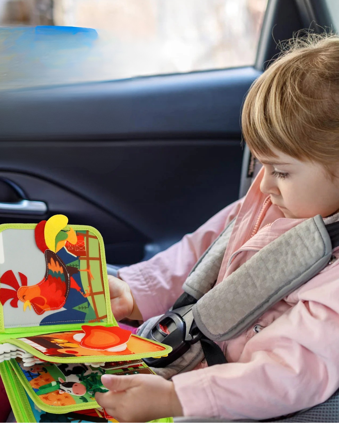 Montessori Farm Story Book – Interactive Early Learning for Toddlers