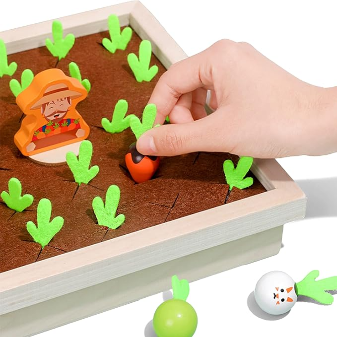 Garden Memory Educational Toy - Vegetable Pulling