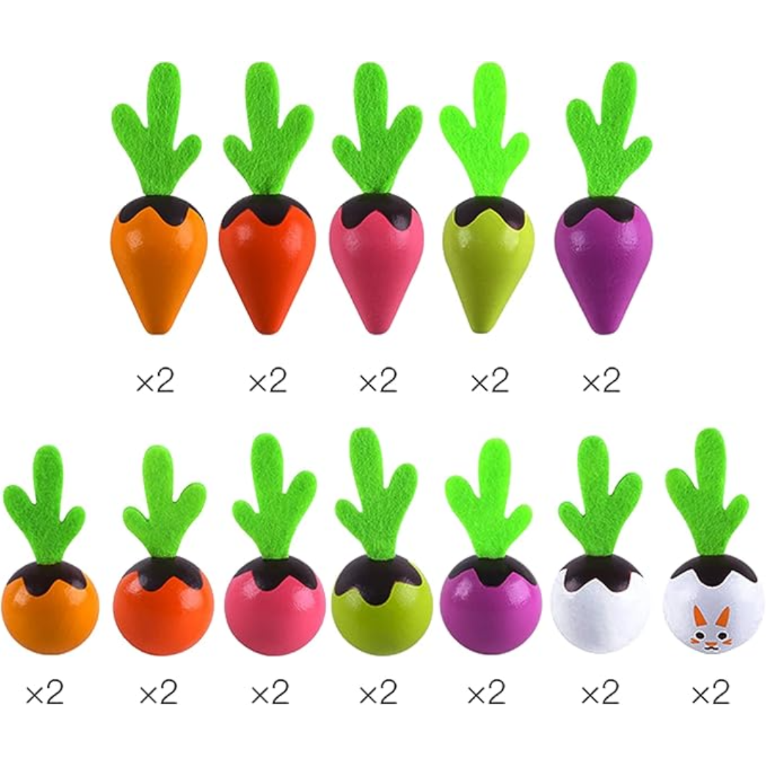 Garden Memory Educational Toy - Vegetable Pulling