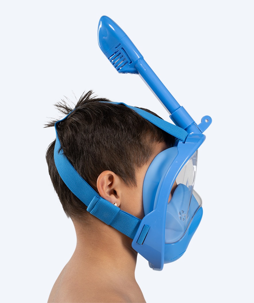 Snorkel Full Face Mask with Waterproof and 180° Visibility
