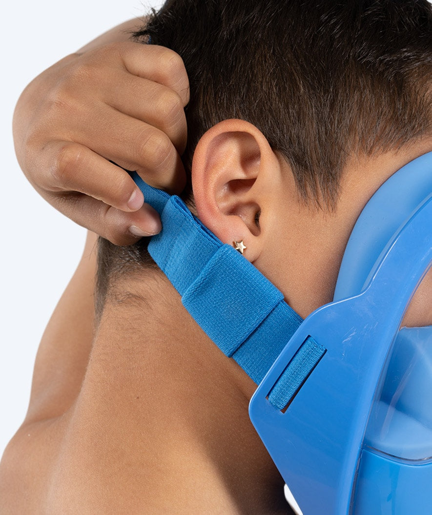 Snorkel Full Face Mask with Waterproof and 180° Visibility