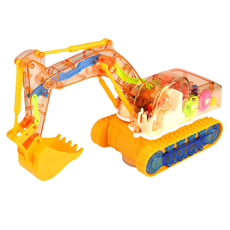 Musical Excavator Toy – Interactive Digging with Lights & Sounds