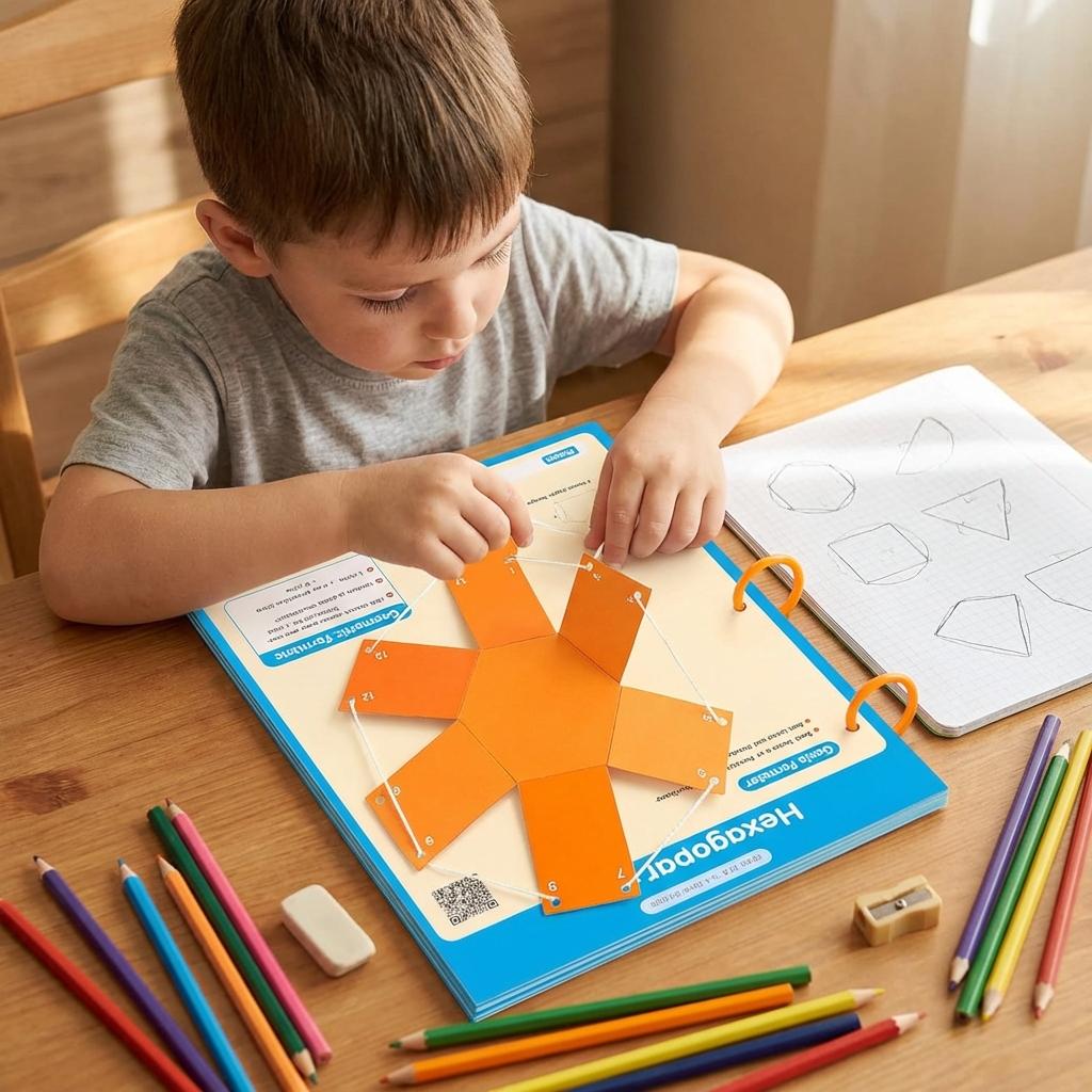 Geometry Learning Book for Children - Mathematical Thinking