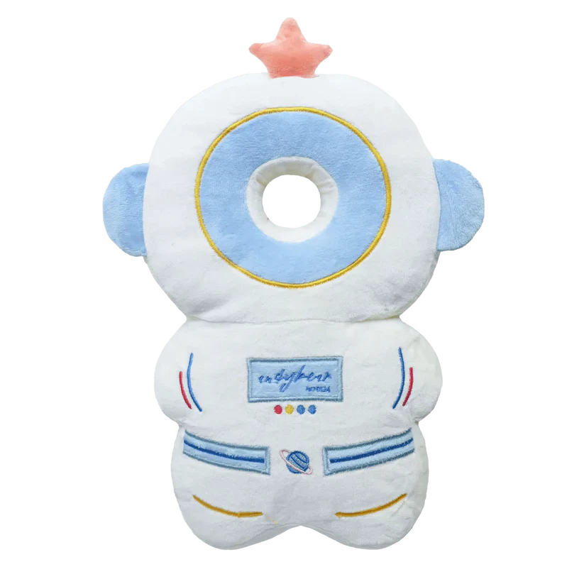 Plush Head Protection Backpack for Infants - Walking Safety Cushion