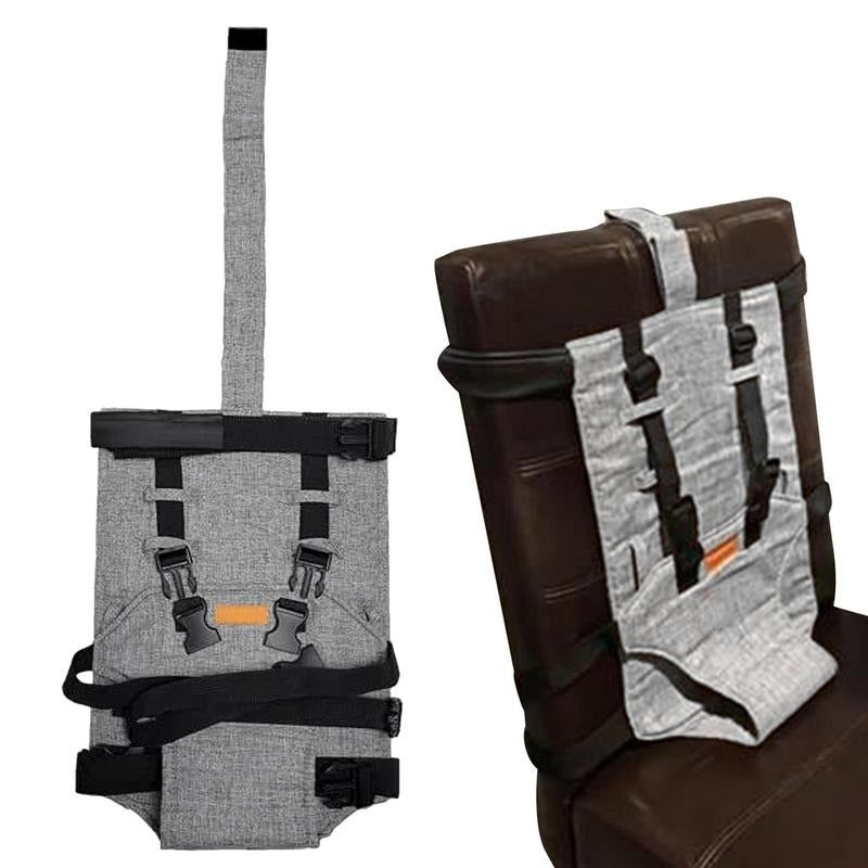 Portable Travel Chair Seat with Safety Straps for Kids