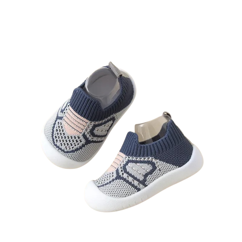 Non-Slip Mesh Baby Shoes - Breathable and Soft Bottom