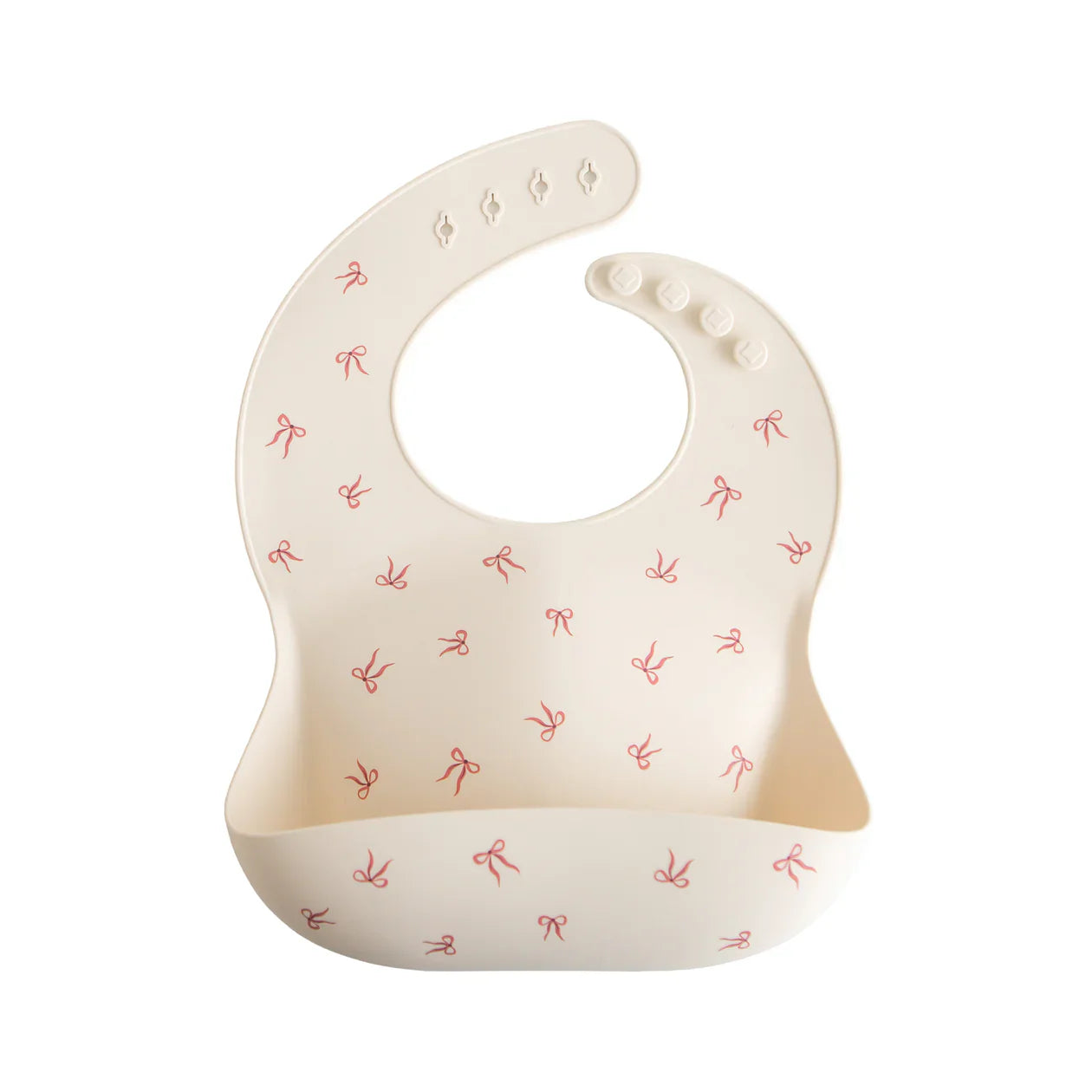 Silicone Baby Bib with Deep Pocket Tray for Mess-Free Feeding