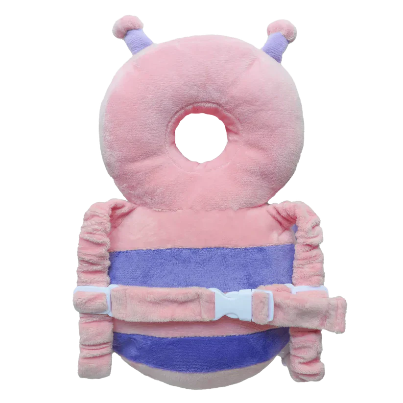 Plush Head Protection Backpack for Infants - Walking Safety Cushion