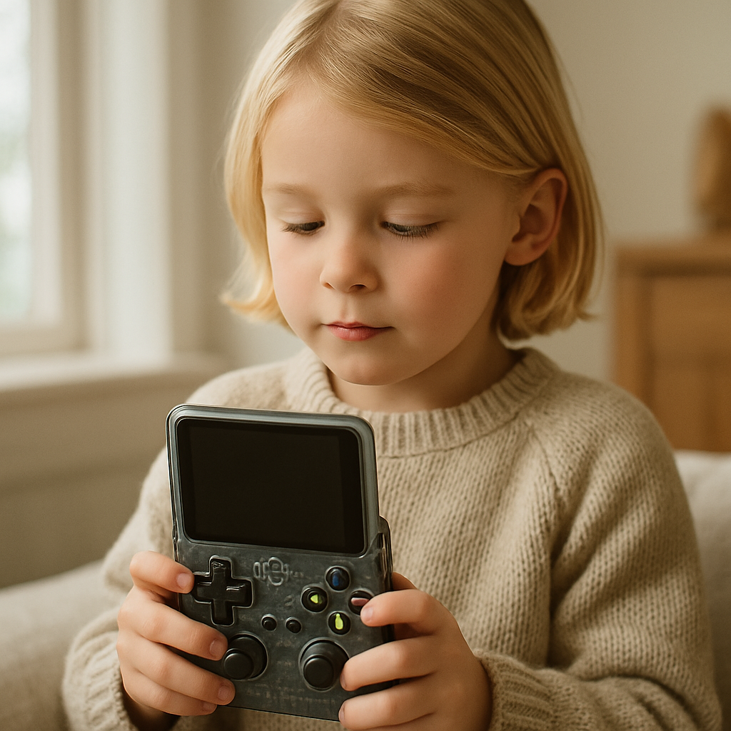 Retro Handheld Console with 25000 Games HD 8-Hour Battery