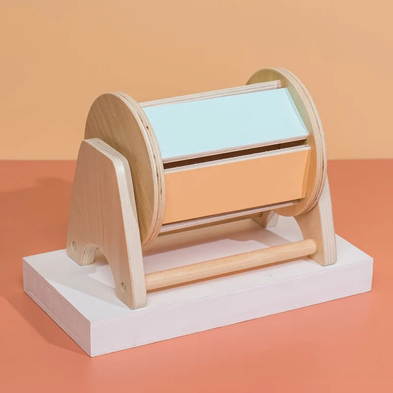 Wooden Montessori Permanence Drawer Box for Education Preschool Training