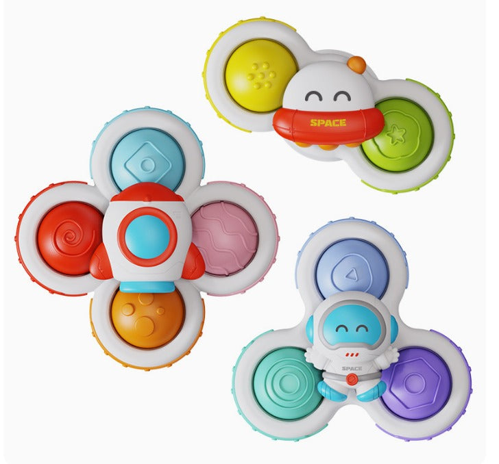 Baby Insect Spinner Toys – Bath-Safe Rattles for Infant
