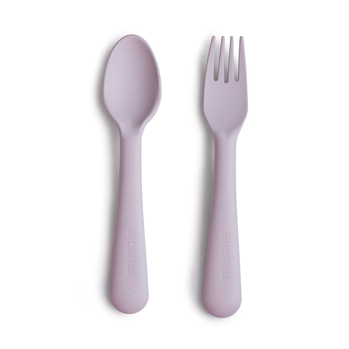 Easy-Grip Toddler Utensils with BPA-Free Fork and Spoon Set