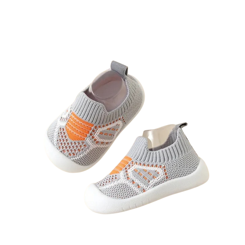 Non-Slip Mesh Baby Shoes - Breathable and Soft Bottom
