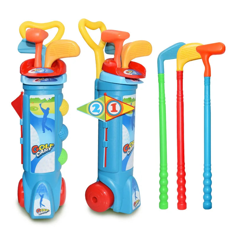 Kids Golf Set with Clubs and Balls - Outdoor Sports