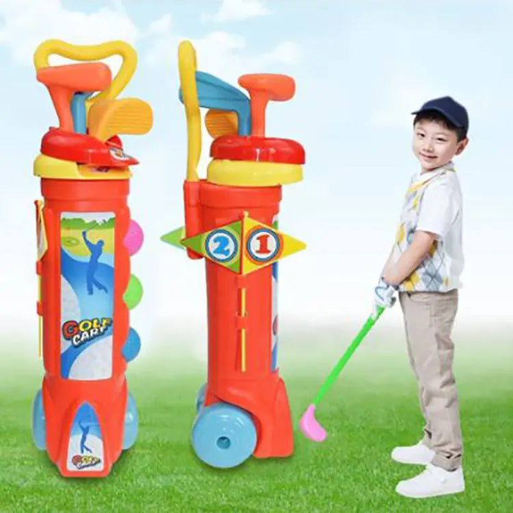 Kids Golf Set with Clubs and Balls - Outdoor Sports