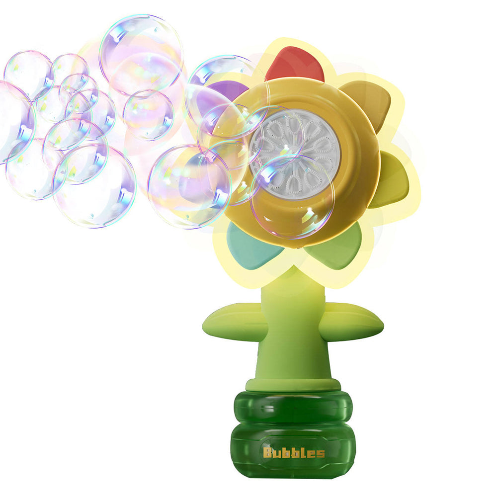 Sunflower Bubble Toy with Automatic Blowing and Shaking Head