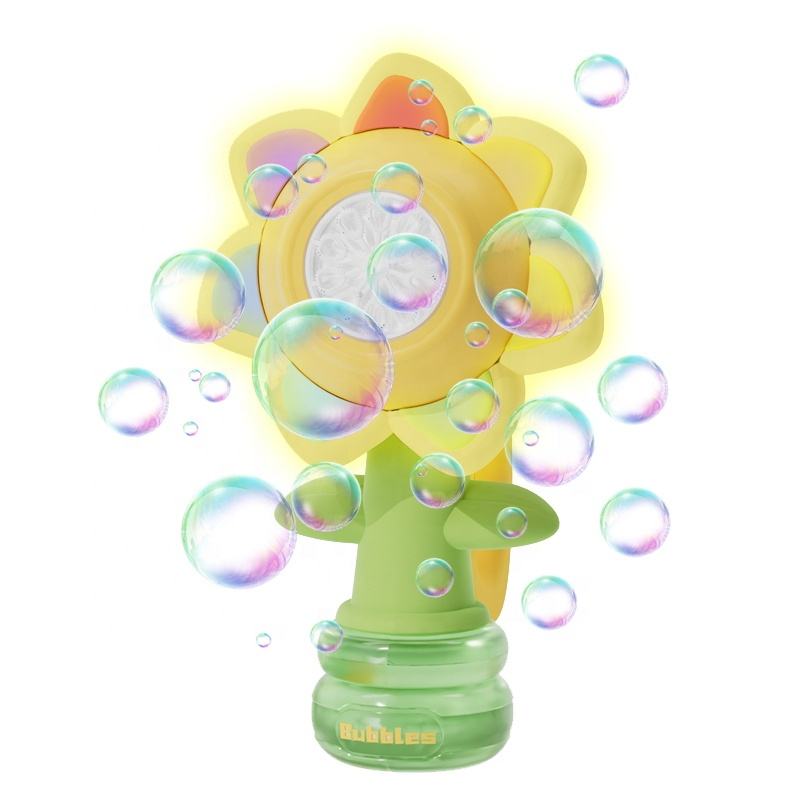 Sunflower Bubble Toy with Automatic Blowing and Shaking Head