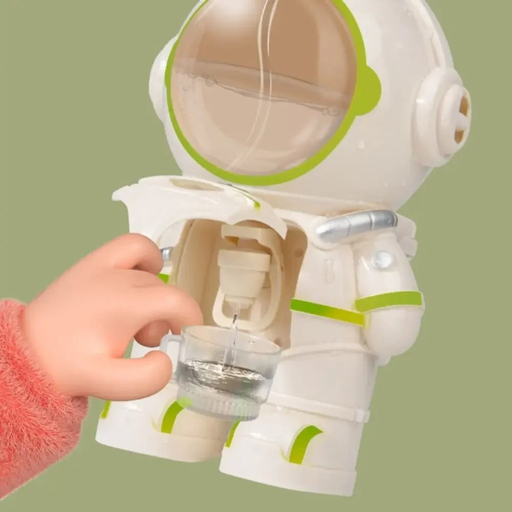 Astronaut Drinking Bottle with Straw for Kids