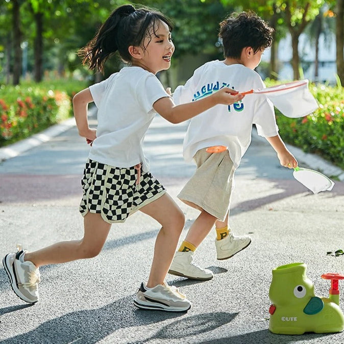 Flying Disc Air Rocket Launcher with Spinner