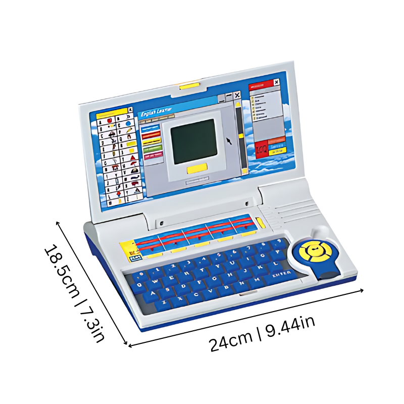 Plastic Educational Laptop - Multifunctional Toy