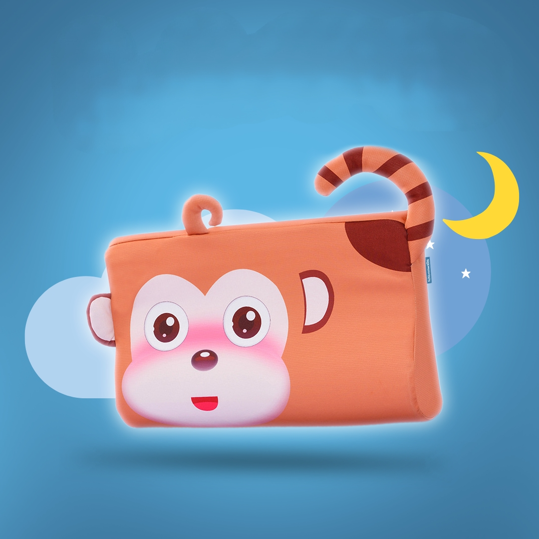 Soft Support Pillow with Animals Style for Kids
