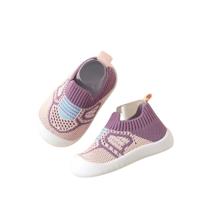 Non-Slip Mesh Baby Shoes - Breathable and Soft Bottom