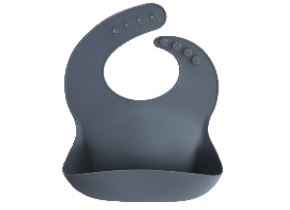 Silicone Baby Bib with Deep Pocket Tray for Mess-Free Feeding