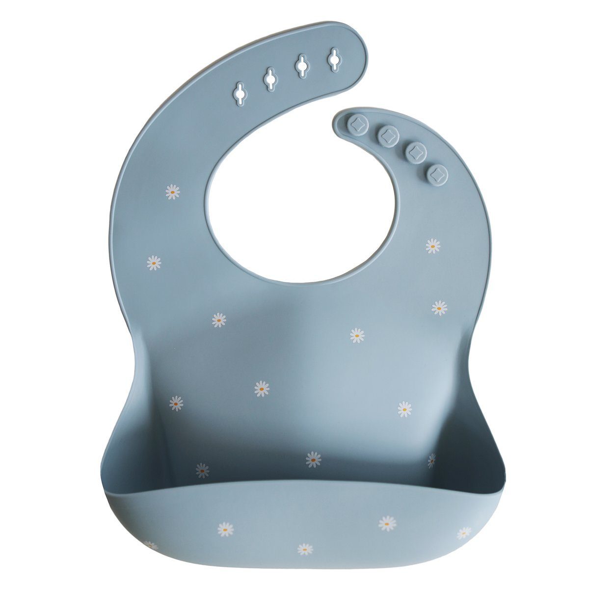 Silicone Baby Bib with Deep Pocket Tray for Mess-Free Feeding
