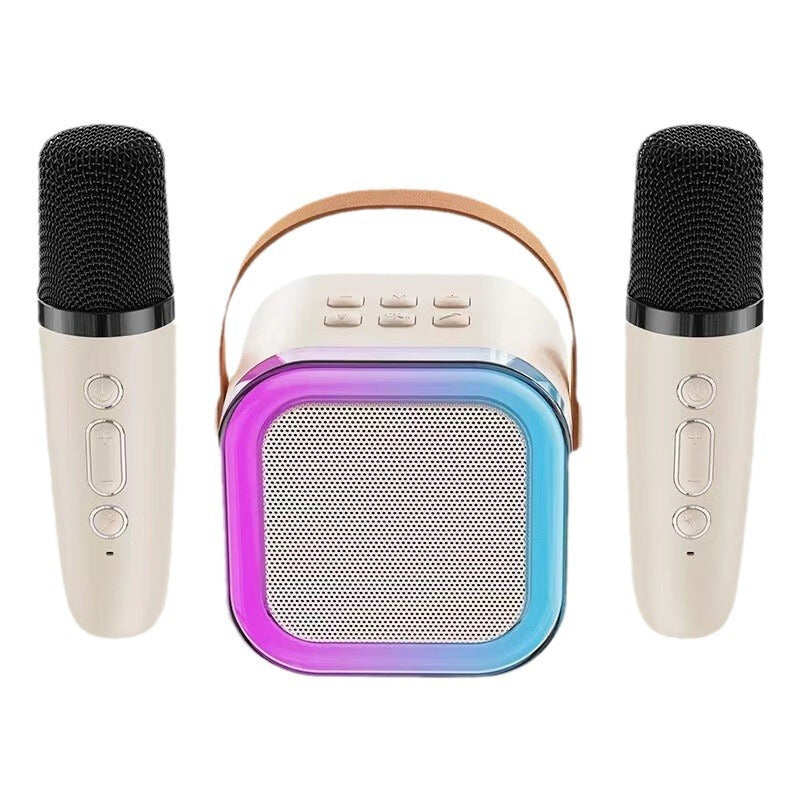 Mini Karaoke Set with Microphones for Kids
