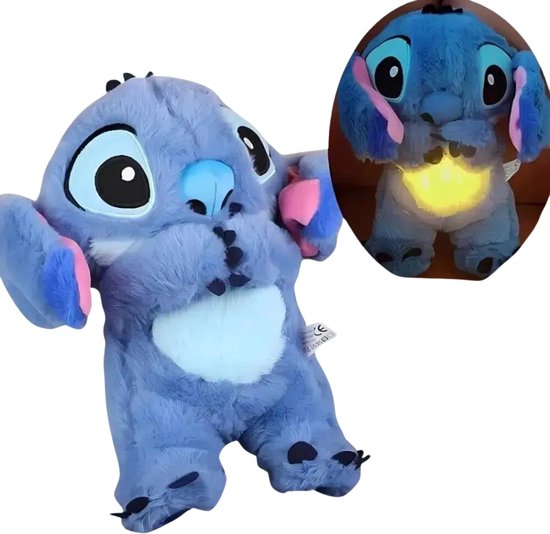 Stitch Plush Night Light Toy with LED Glow for Kids