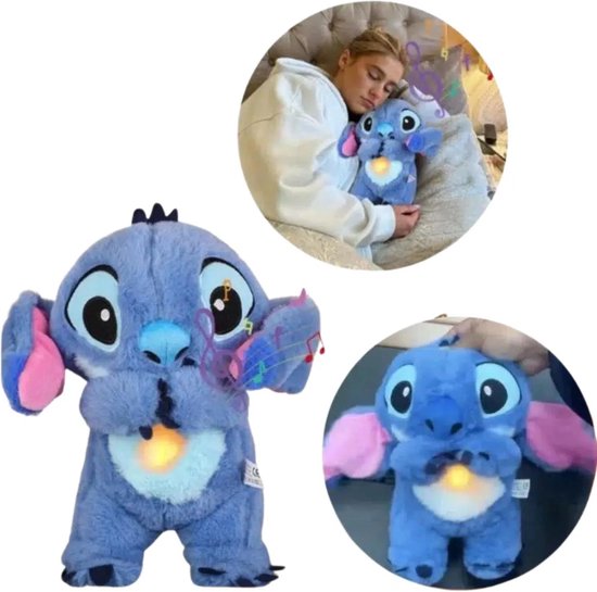 Stitch Plush Night Light Toy with LED Glow for Kids