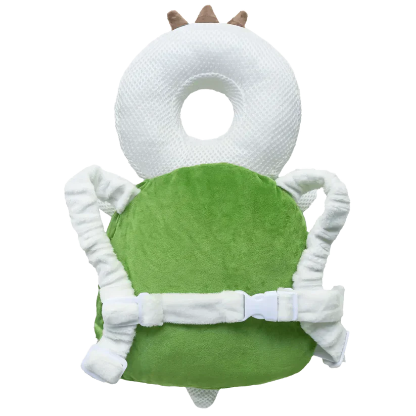 Plush Head Protection Backpack for Infants - Walking Safety Cushion