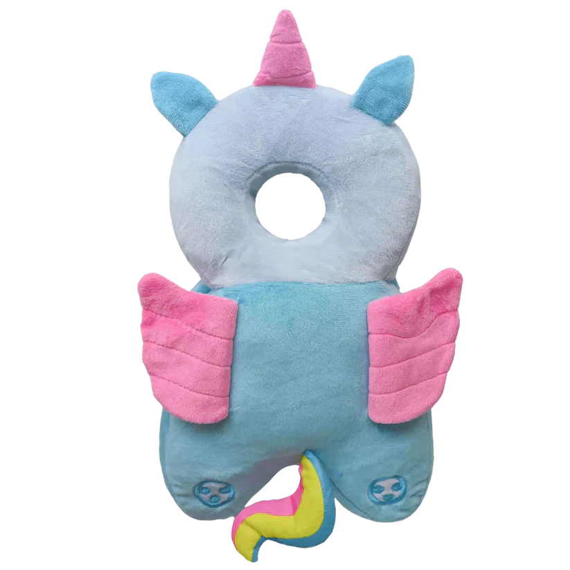 Plush Head Protection Backpack for Infants - Walking Safety Cushion