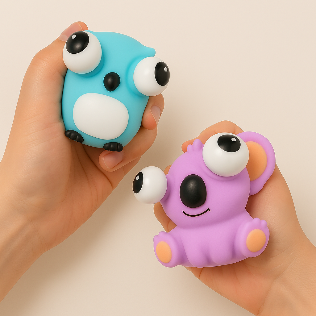 Transparent Plastic Storage with Toys - Home Organization