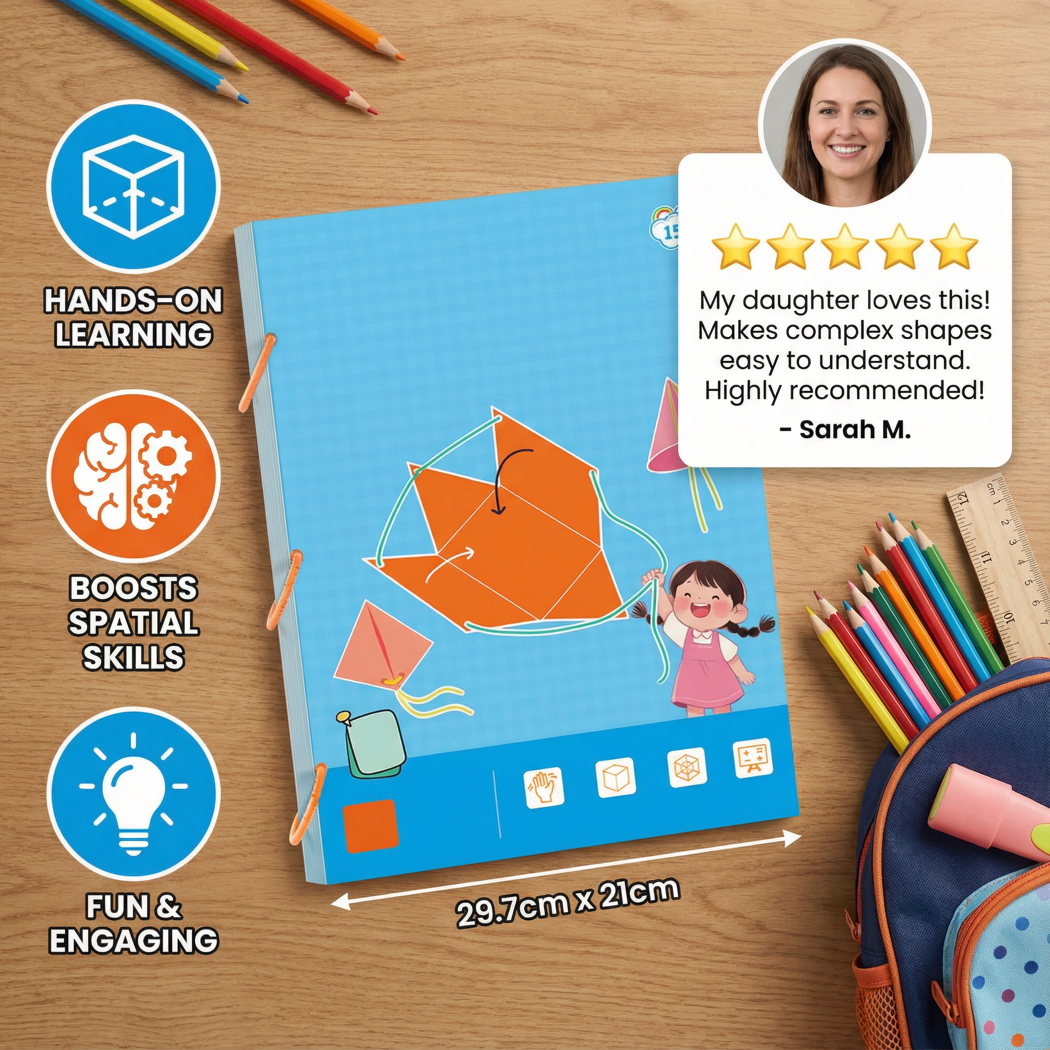 Geometry Learning Book for Children - Mathematical Thinking