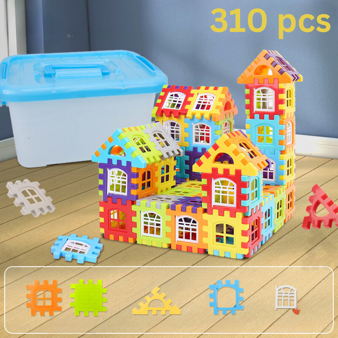 Montessori Window Building Blocks with Color Frames